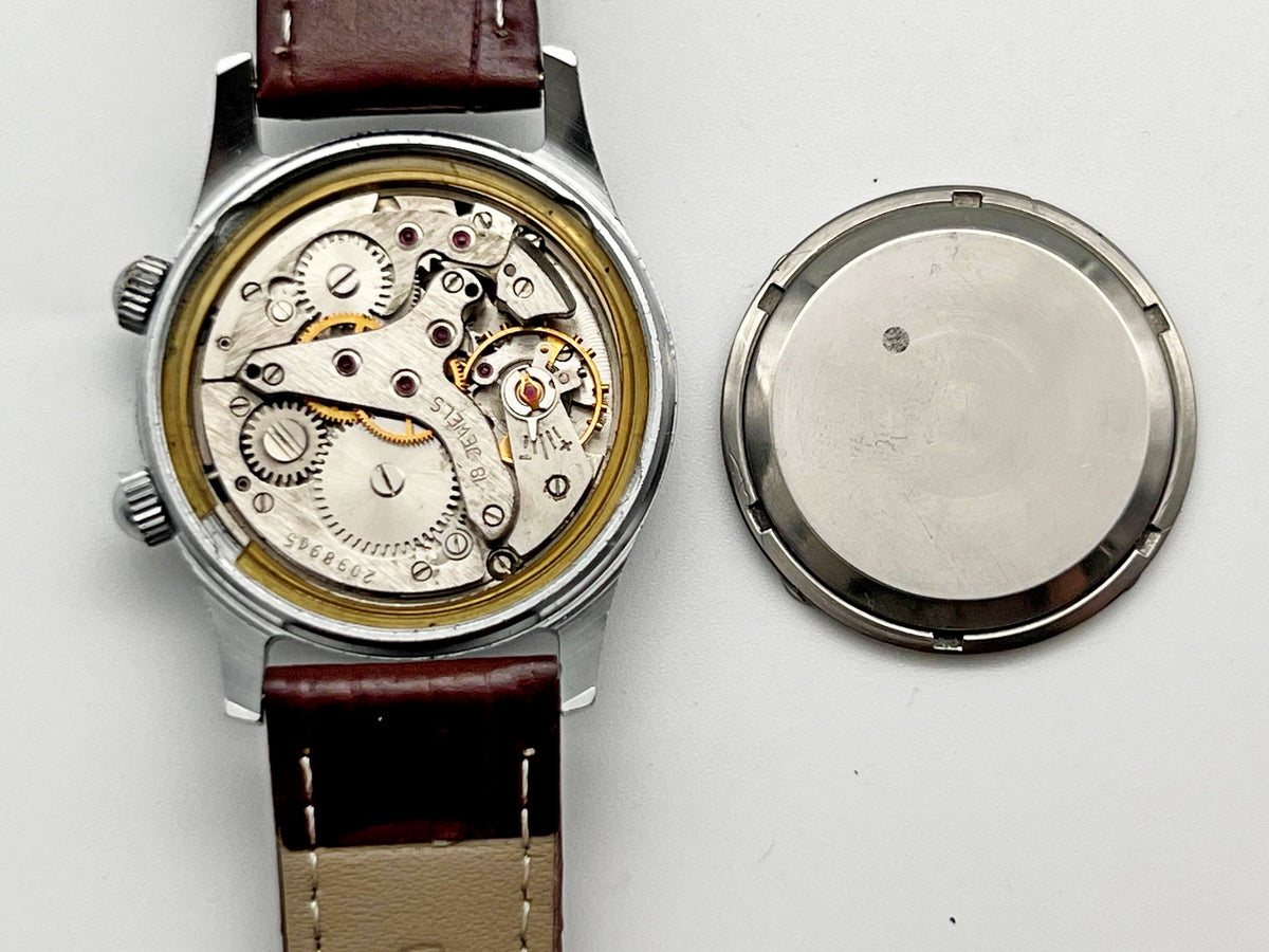 Vintage POLJOT 2612.1 Alarm Soviet Mechanical Watch |  Wristwatch USSR Watch
