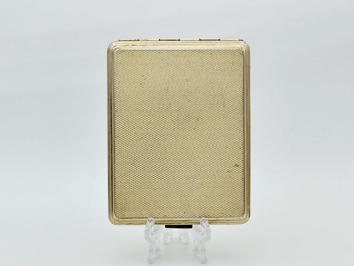 Vintage MSU Moscow State University Cigarette Case | Architecture Pocket Box Soviet Tobacciana USSR