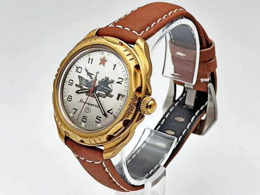 Vintage WOSTOK 2414 Komandirskie Soviet Mechanical Watch | Vostok USSR Watch