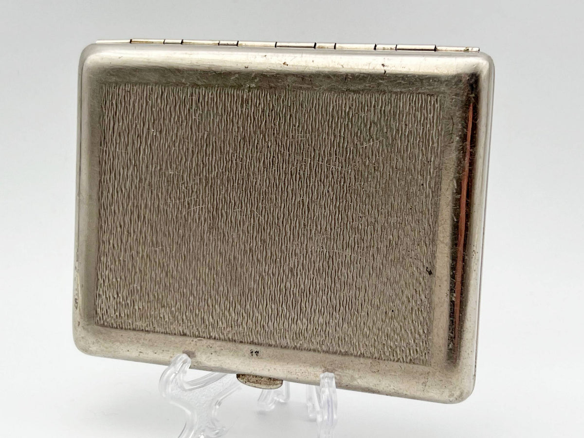 Vintage Leningrad Admiralty Cigarette Case | Saint Petersburg Pocket Box Soviet Tobacciana USSR