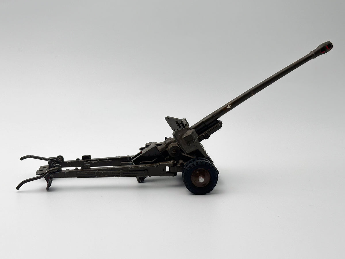Vintage Soviet Diecast Metal 100mm Anti-Tank Field Gun BS-3 Toy Model USSR 1:43 | Arsenal Plant Leningrad