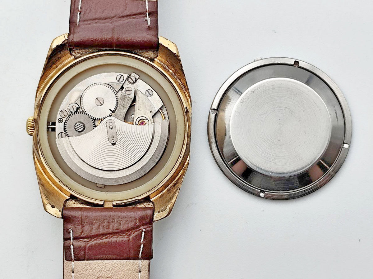 Vintage POLJOT 2616 Automatic AU10 Soviet Mechanical Watch | Gilding  Wristwatch USSR Watch