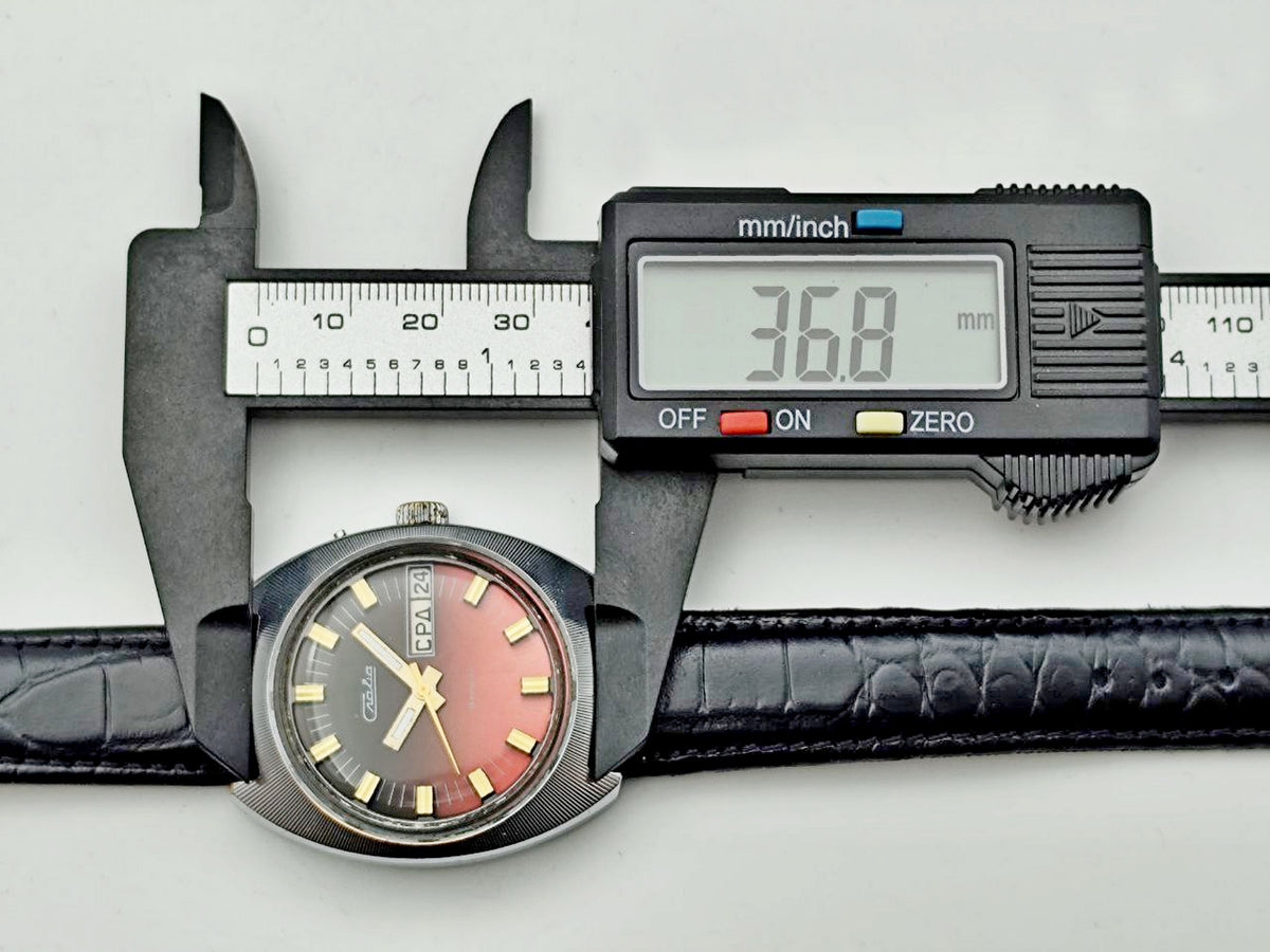 Vintage SLAVA 2428 Soviet Mechanical Watch | Wristwatch USSR Watch
