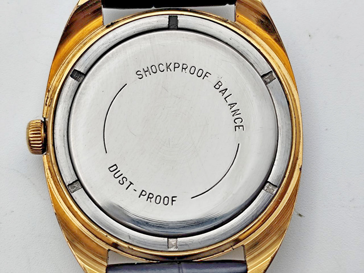 Vintage WOSTOK 2409 AU 10 Gilt Soviet Mechanical Wristwatch | Vostok USSR Watch