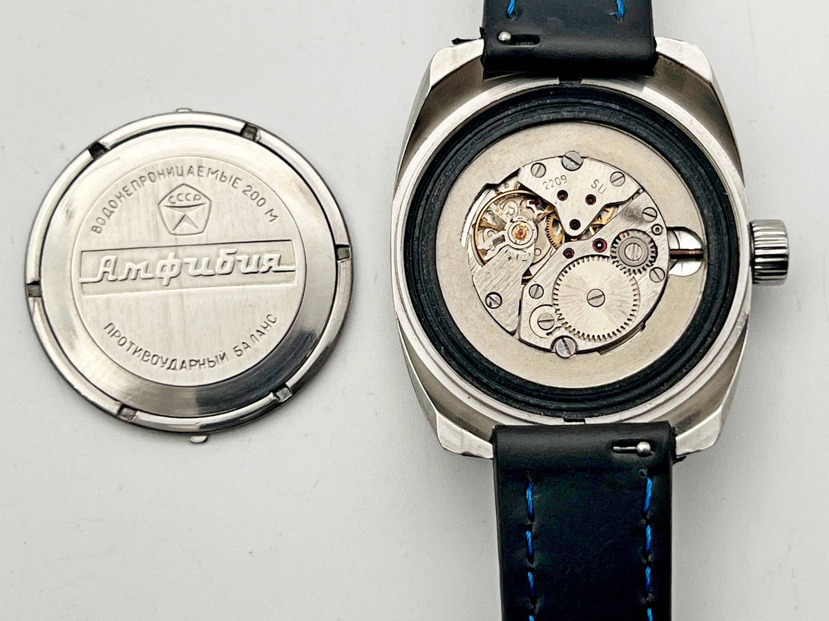 Vintage WOSTOK 2209 Barrel Amphibian Soviet Mechanical Watch | Vostok USSR Watch