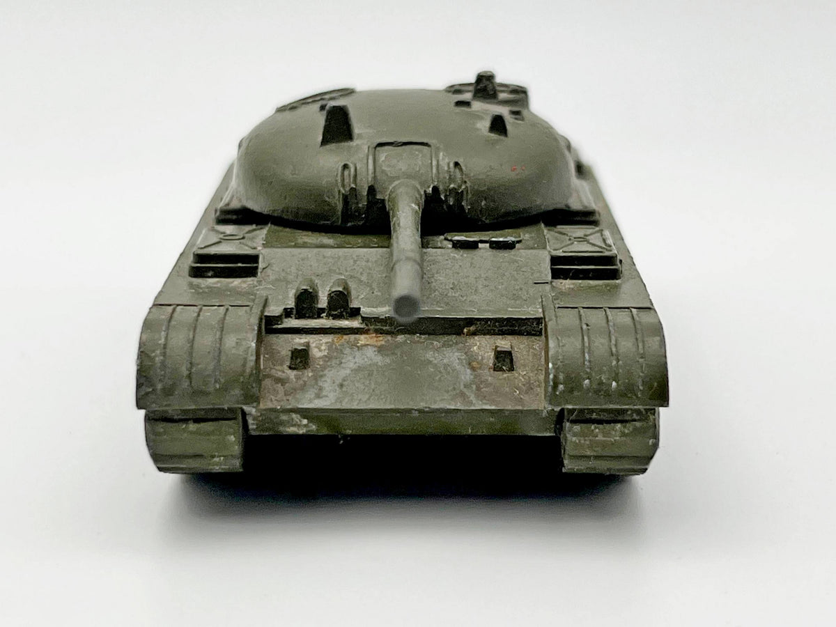 Vintage Soviet Diecast Metal T-54 / T-55 Medium Tank Toy Model USSR 1:72 | Tula Cartridge Works TPZ
