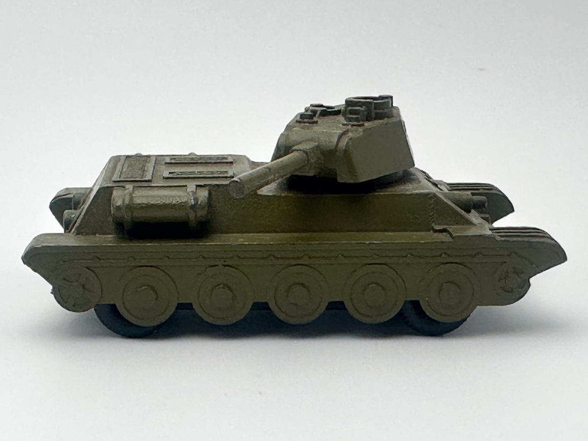 Vintage Soviet T-34 Toy Tank | USSR Diecast Military Armored Vehicle Collectible