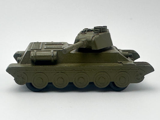 Vintage Soviet T-34 Toy Tank | USSR Diecast Military Armored Vehicle Collectible
