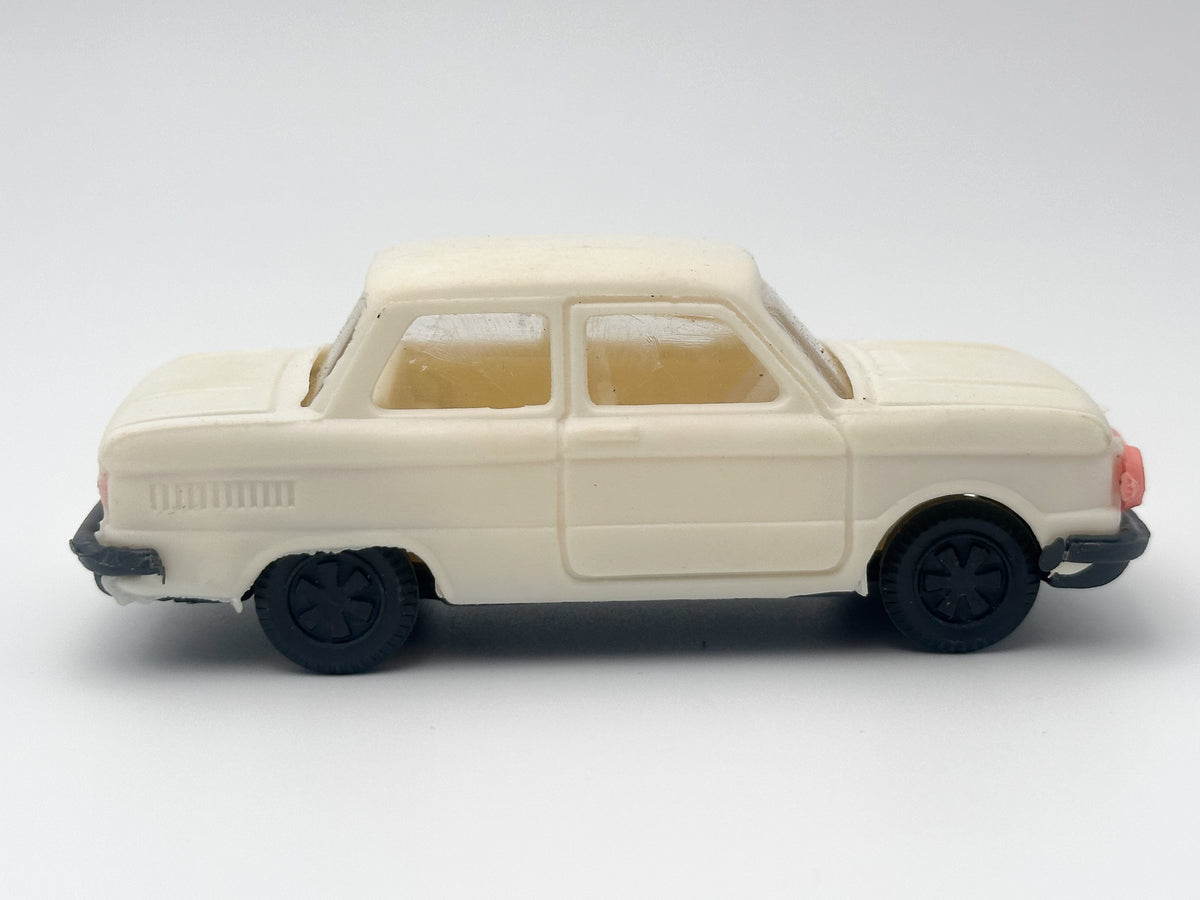 Vintage ZAZ-968 Zaporozhets Toy Car with Box | USSR Plastic Collectible Miniature