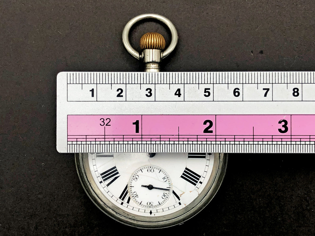 Rare Antique Pavel Buhre Chronograph Pocket Watch Imperial Russia c.1901
