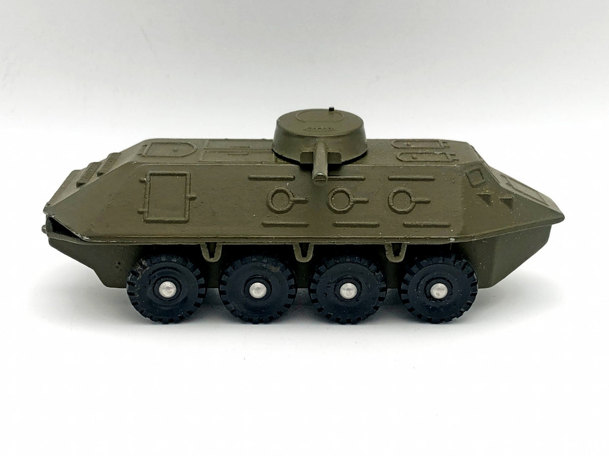 Vintage Soviet BTR-60 Armored Personnel Carrier | USSR Diecast Military Toy Car