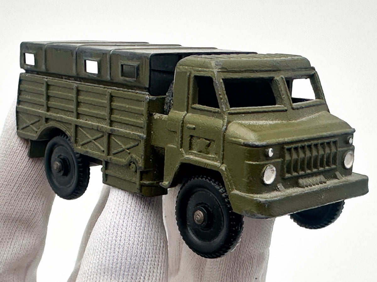 Vintage Soviet GAZ-66 Military Truck | USSR Diecast Army Cargo Vehicle Toy