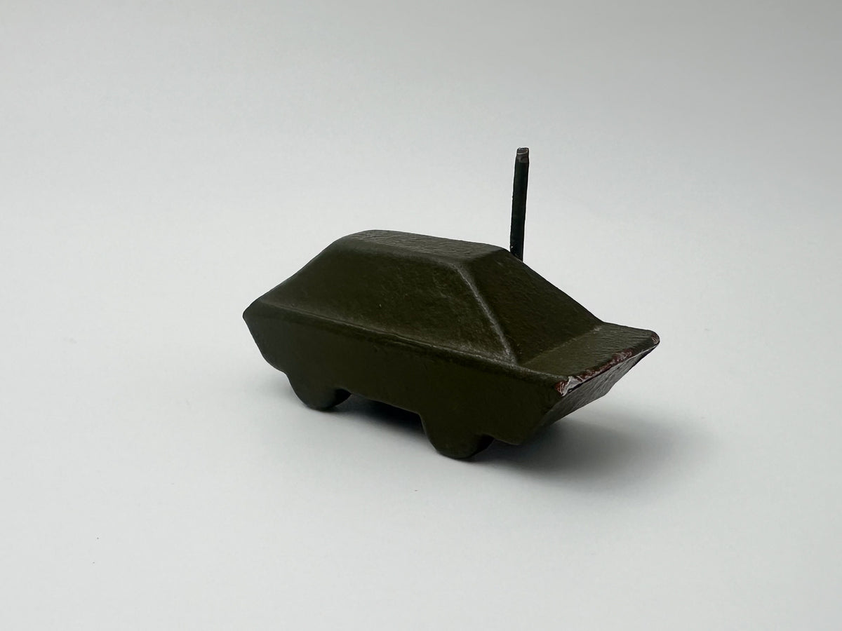 Vintage Soviet Diecast Metal BRDM-2 Amphibious Armored Reconnaissance Vehicle Toy USSR 1980s | Tula Cartridge Works TPZ