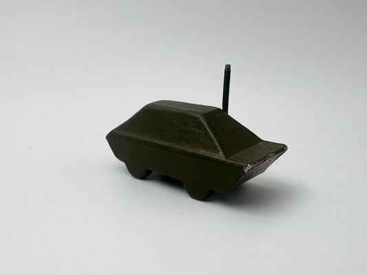 Vintage Soviet Diecast Metal BRDM-2 Amphibious Armored Reconnaissance Vehicle Toy USSR 1980s | Tula Cartridge Works TPZ