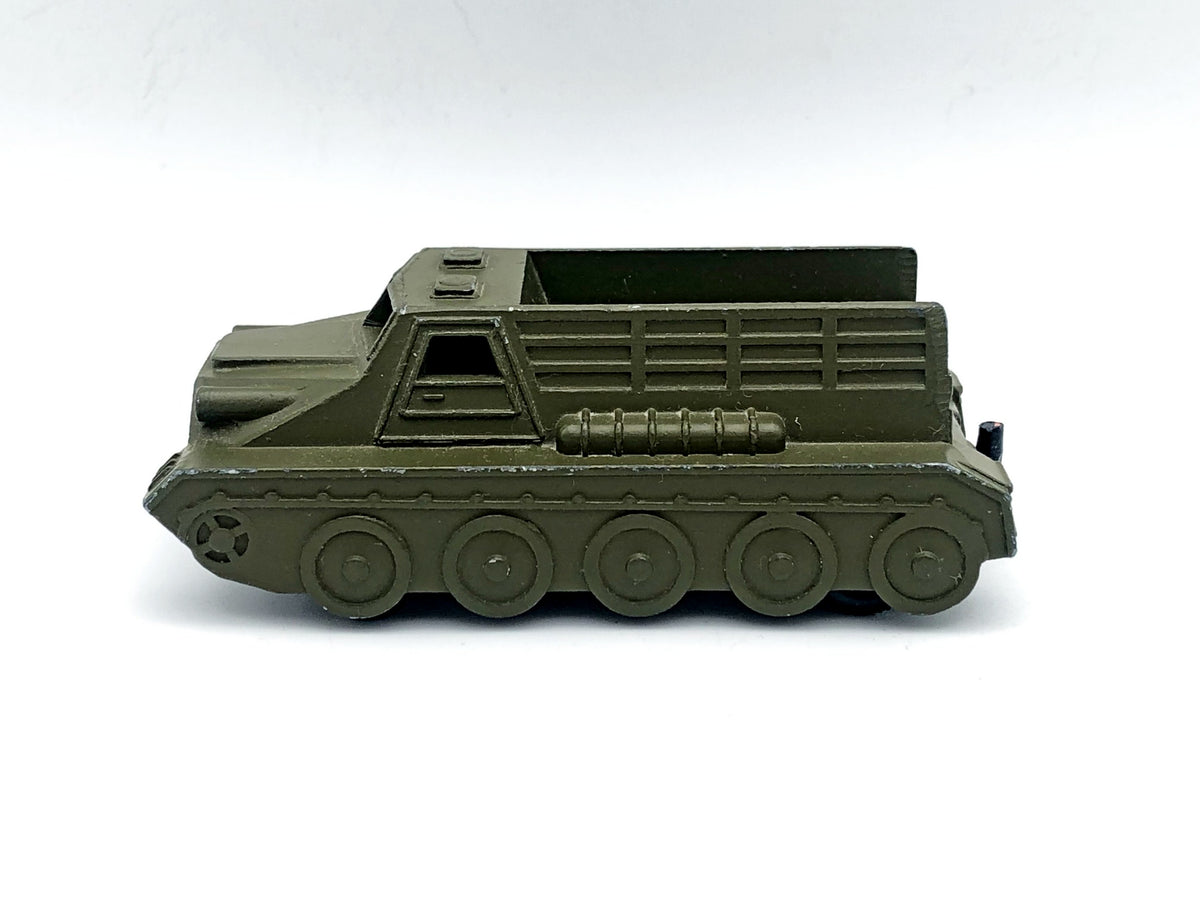 Vintage Soviet Diecast Military Tracked All-Terrain Vehicle GT-S Toy USSR 1980s | Tula Cartridge Works TPZ