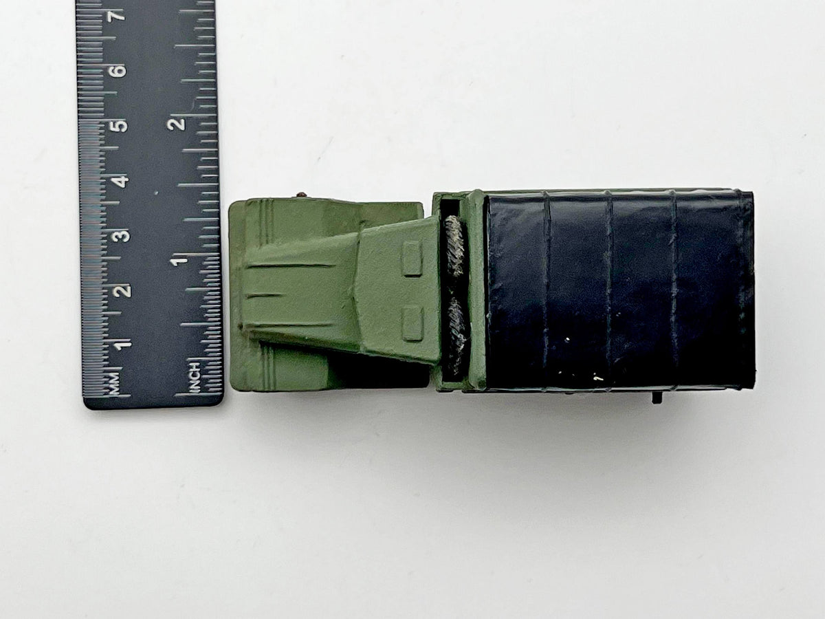 Vintage Soviet Military Truck with Box | USSR Diecast Kharkiv Factory Collectible