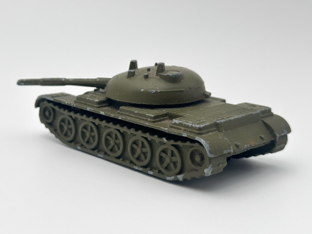 Vintage Soviet T-54 T-55 Toy Tank | USSR 1/43 Scale Military Model