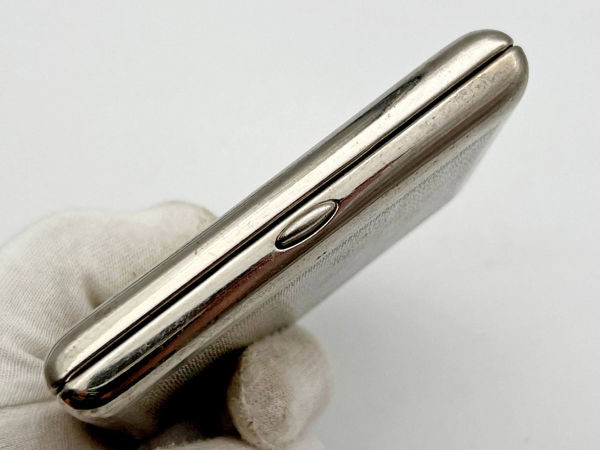 Vintage Leningrad Admiralty Cigarette Case | Saint Petersburg Pocket Box Soviet Tobacciana USSR