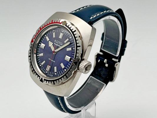 Vintage WOSTOK 2209 Barrel Amphibian Soviet Mechanical Watch | Vostok USSR Watch