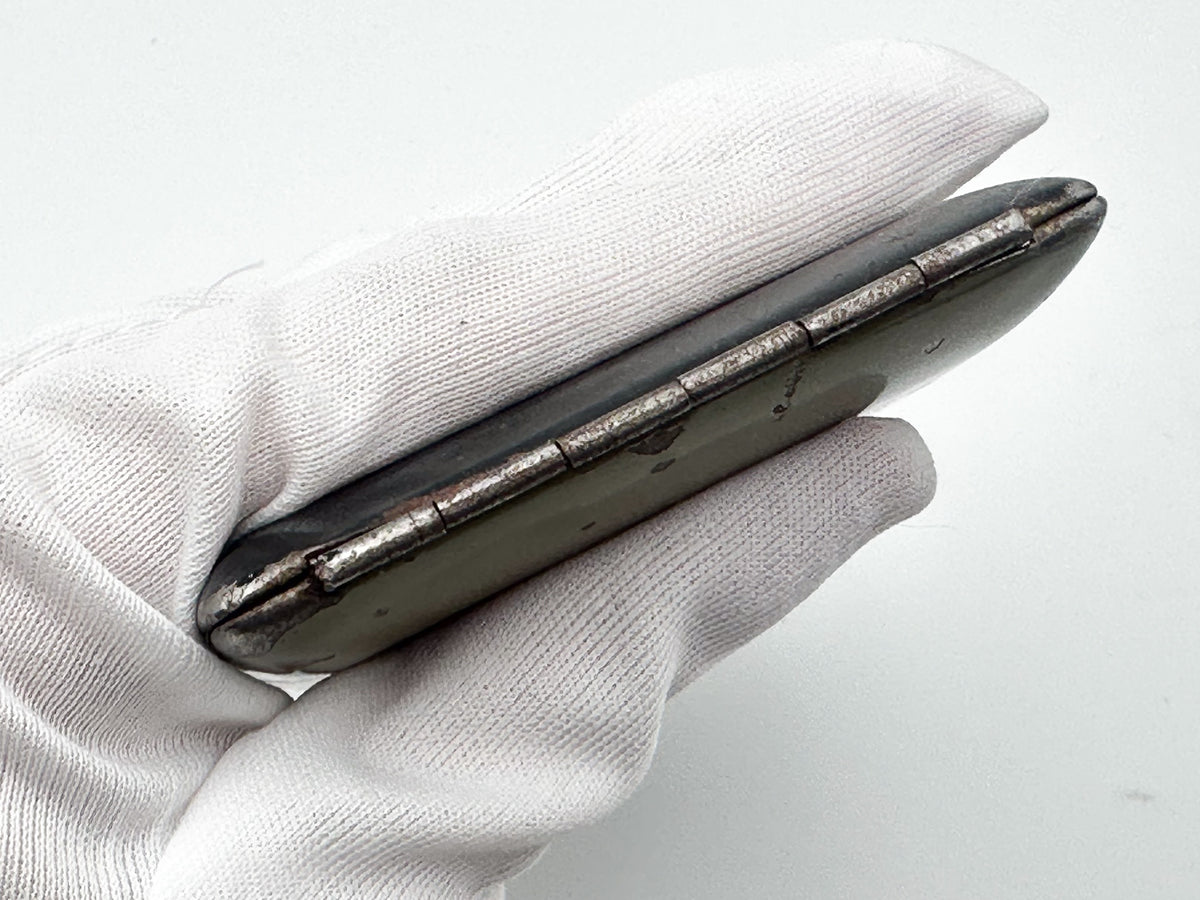Vintage "Tallinn Viru Varav" Soviet Cigarette Case | Estonia Viru Gate Souvenir Metal Tobacciana Travel Collectible