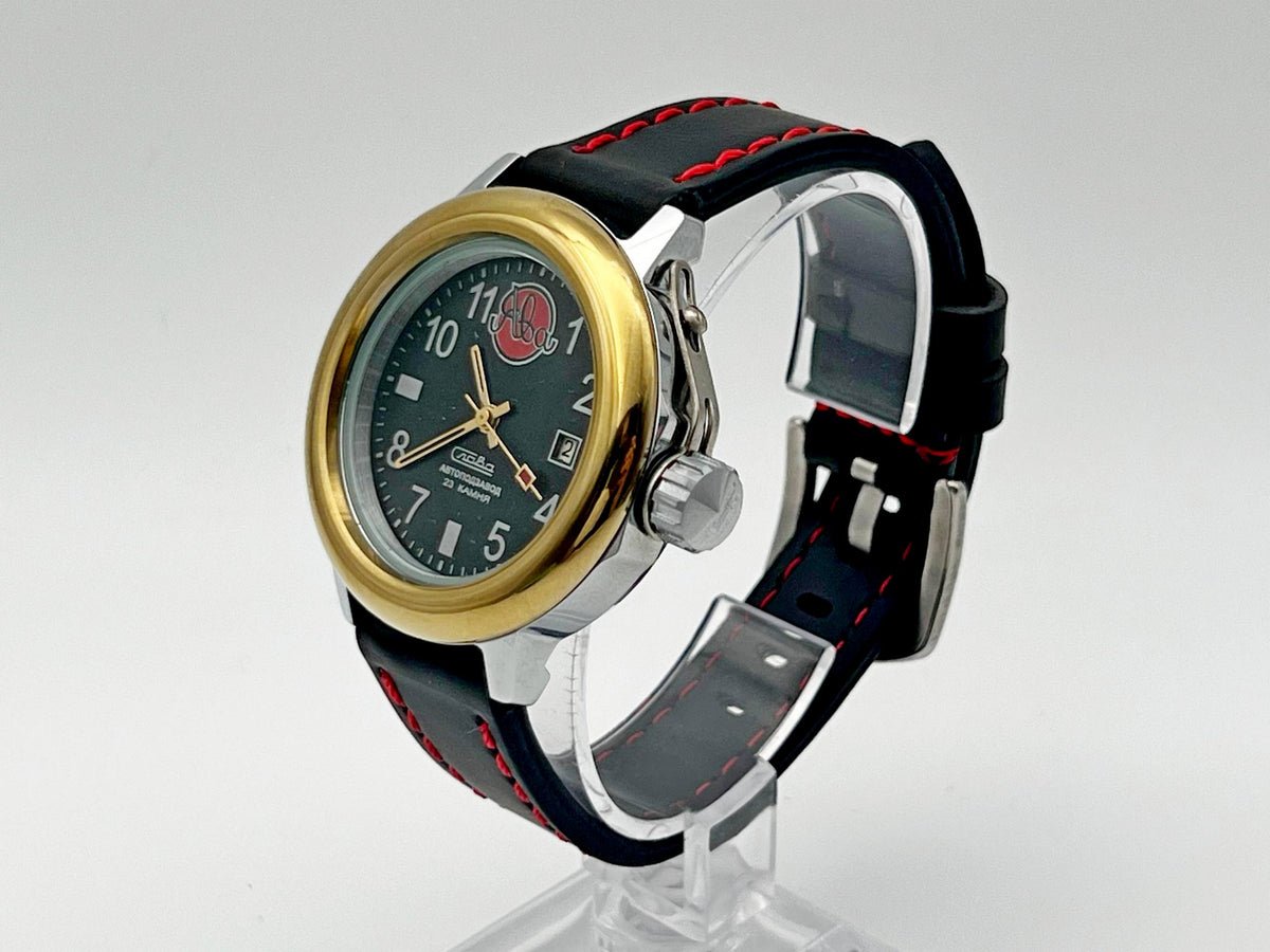 Vintage SLAVA 2416 JAVA Self-Winding Soviet Mechanical Watch | Wristwatch USSR Watch