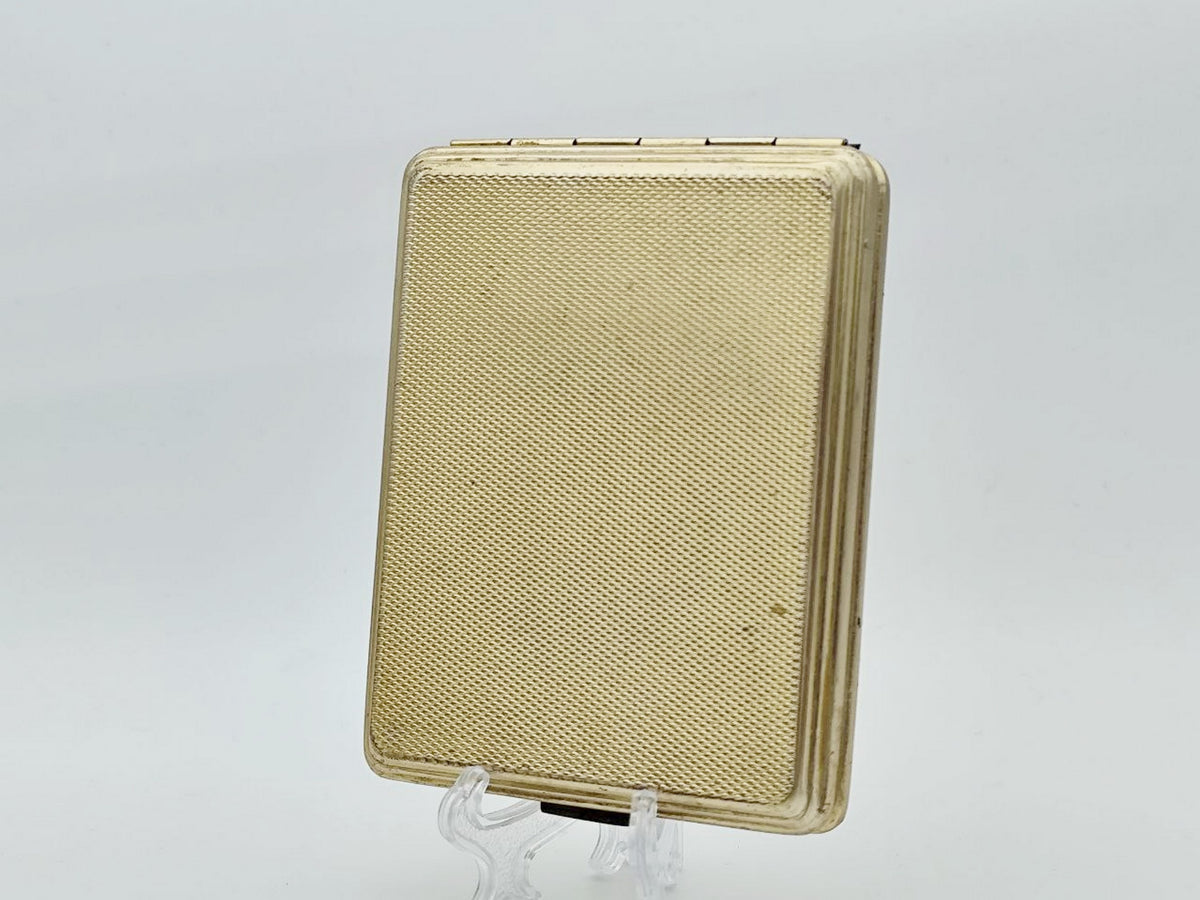 Vintage MSU Moscow State University Cigarette Case | Architecture Pocket Box Soviet Tobacciana USSR