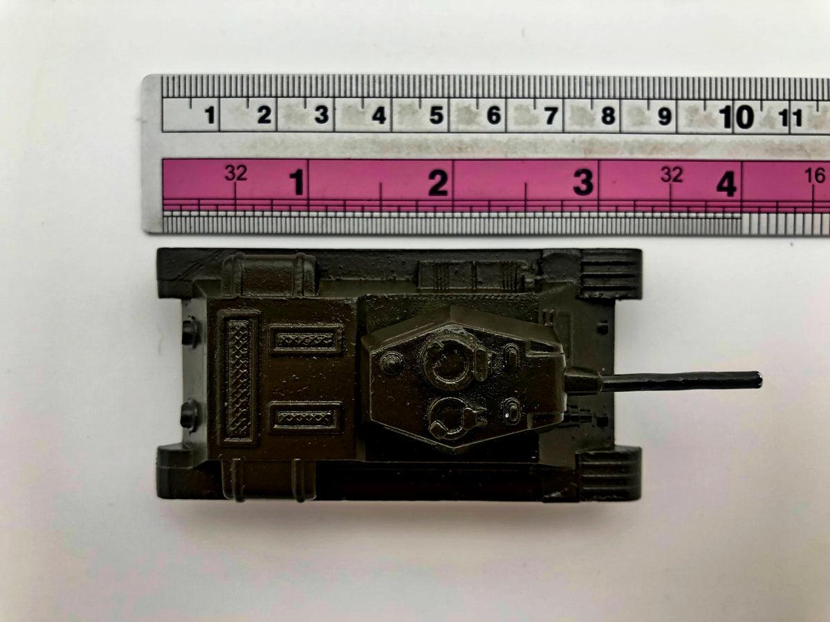 Vintage Soviet Diecast Metal T-34 Medium Tank Toy Model USSR 1:72 | Tula Cartridge Works TPZ