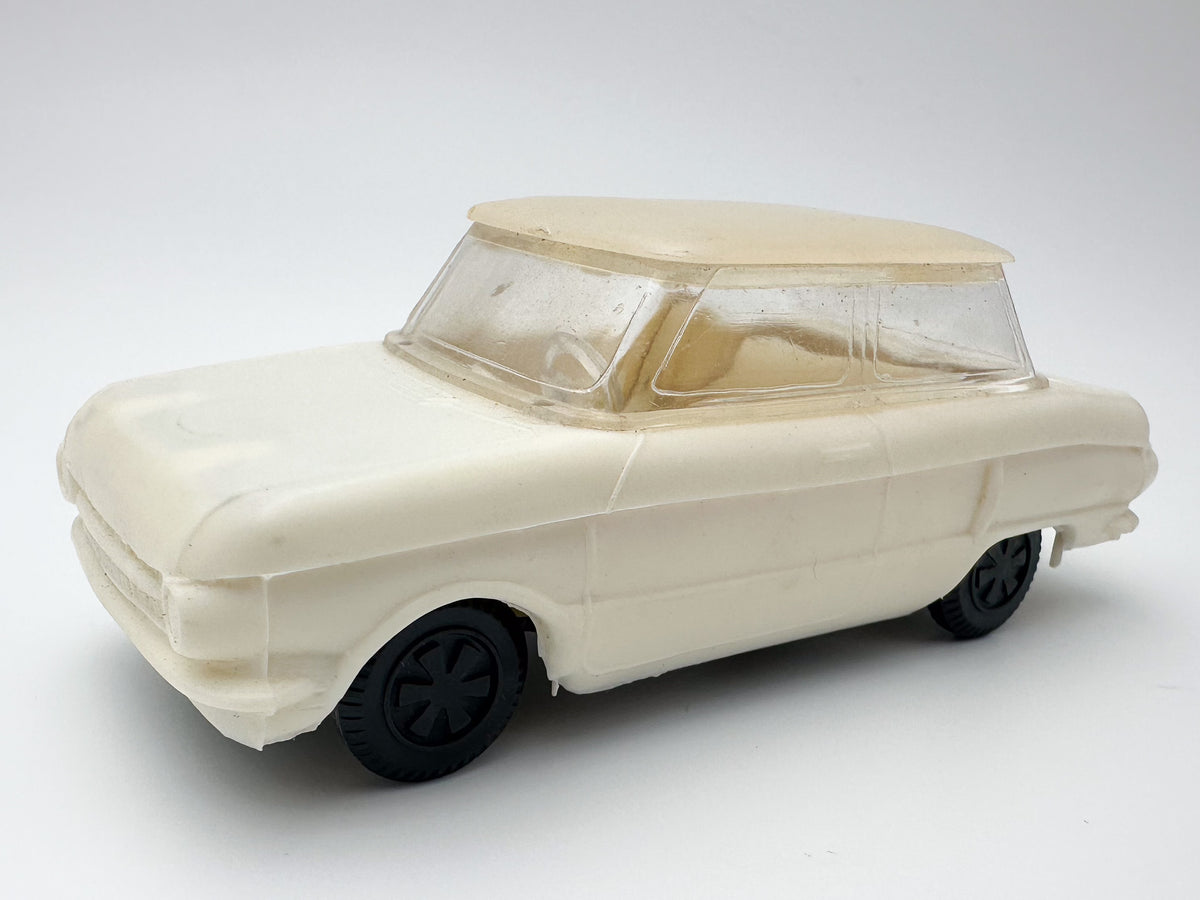 Vintage ZAZ-968 Zaporozhets Toy Car with Box | USSR Plastic Collectible Miniature
