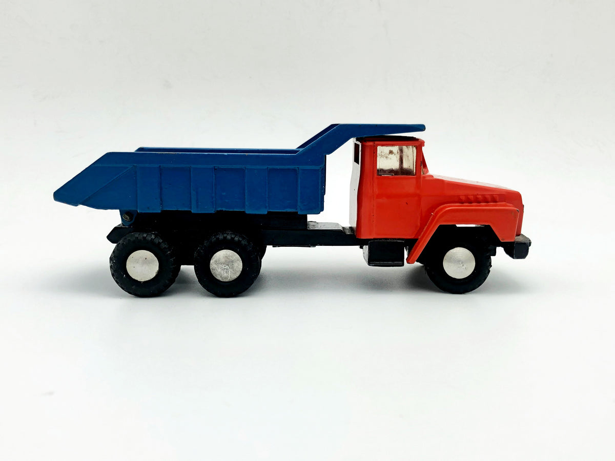 Vintage Soviet KrAZ-256B Dump Truck Diecast | USSR 1/43 Scale Model