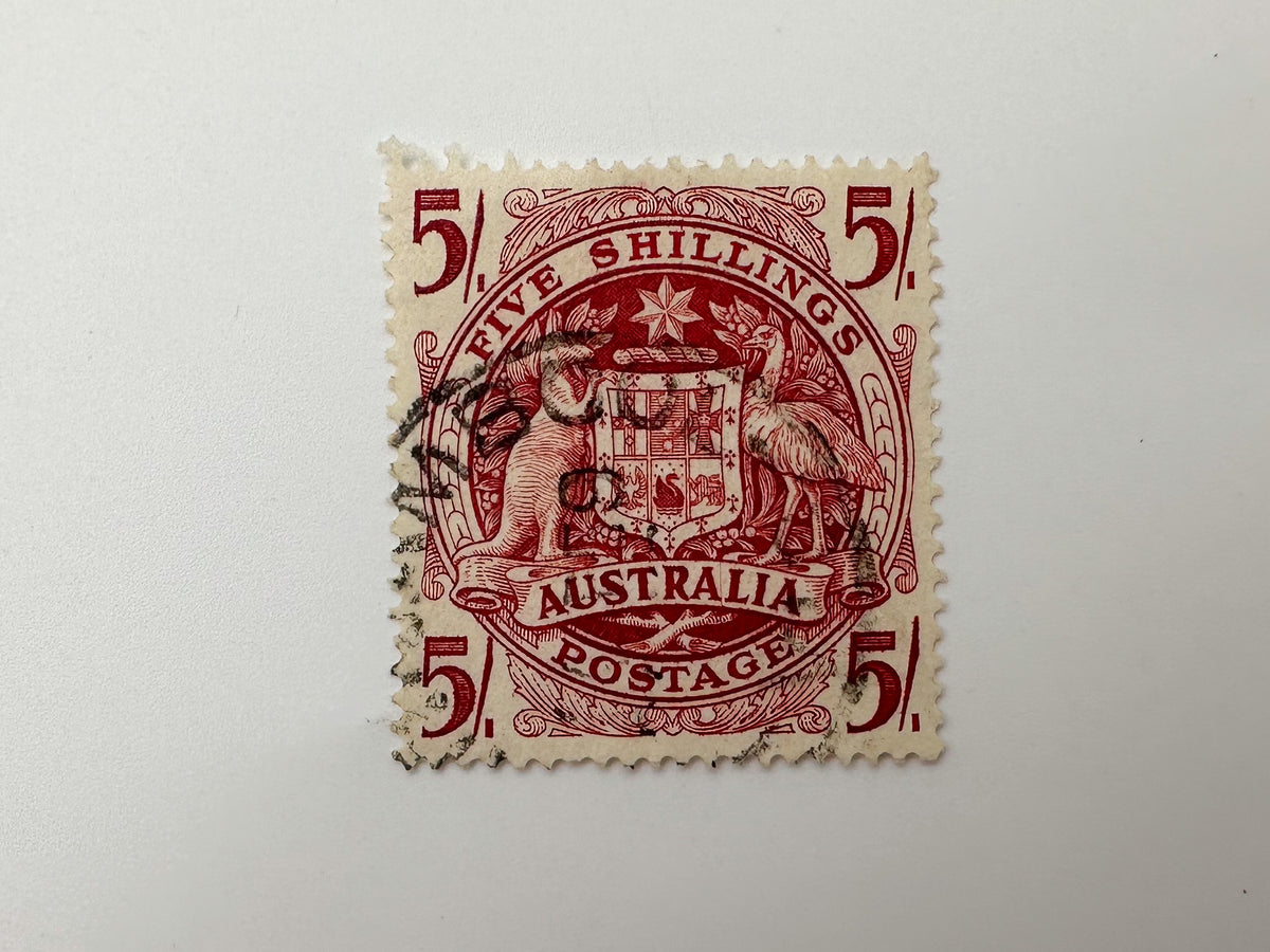 1930–1950s Australia Postage Stamps Collection | Vintage Australian Fauna Koala Kangaroo & Queen Elizabeth II Set of 12 MH Cancelled