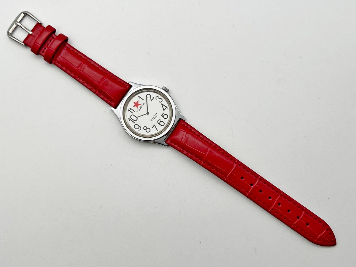Vintage Chayka 1601 Red Star Soviet Mechanical Watch | Uglich USSR Watch