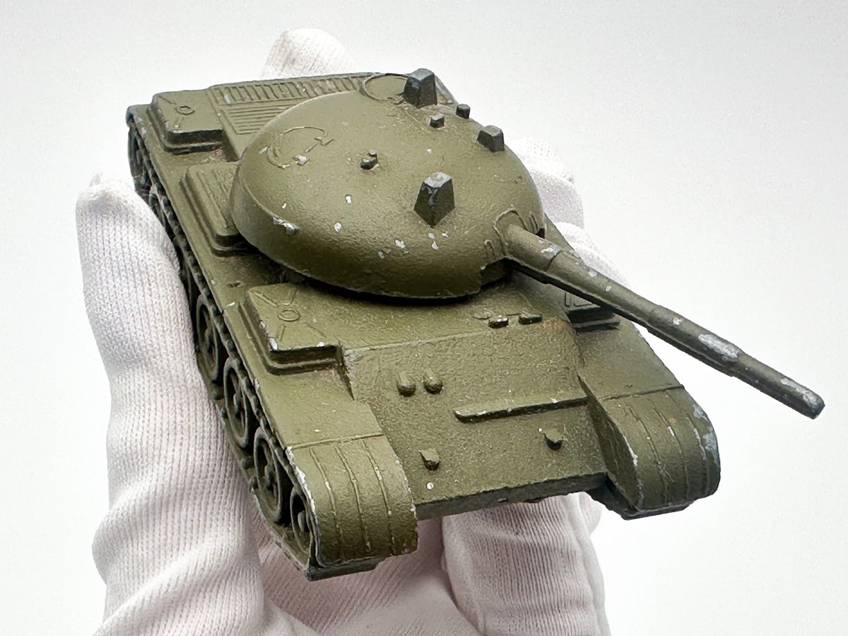 Vintage Soviet T-54 T-55 Toy Tank | USSR 1/43 Scale Military Model