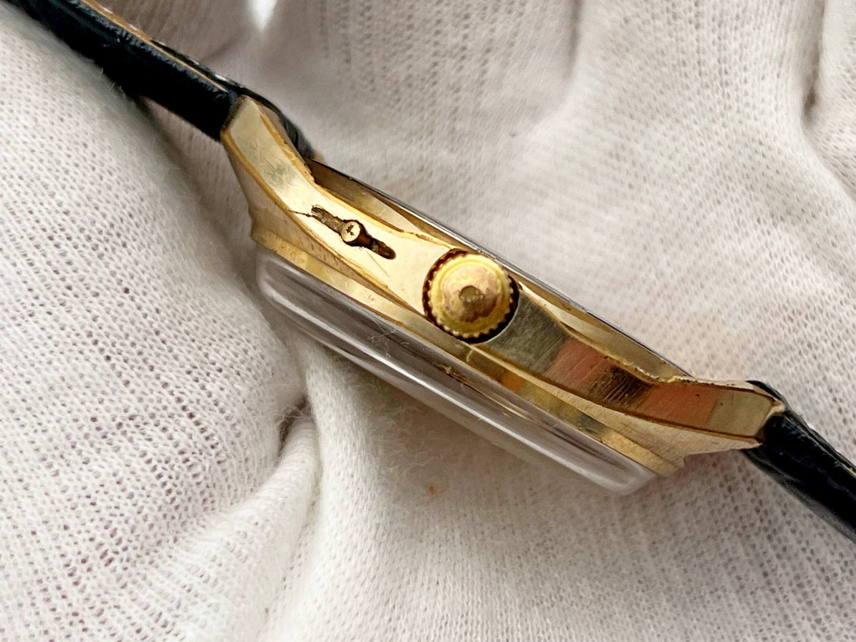 Vintage SLAVA 2428 AU 5 Soviet Mechanical Watch | Gilding  Wristwatch USSR Watch