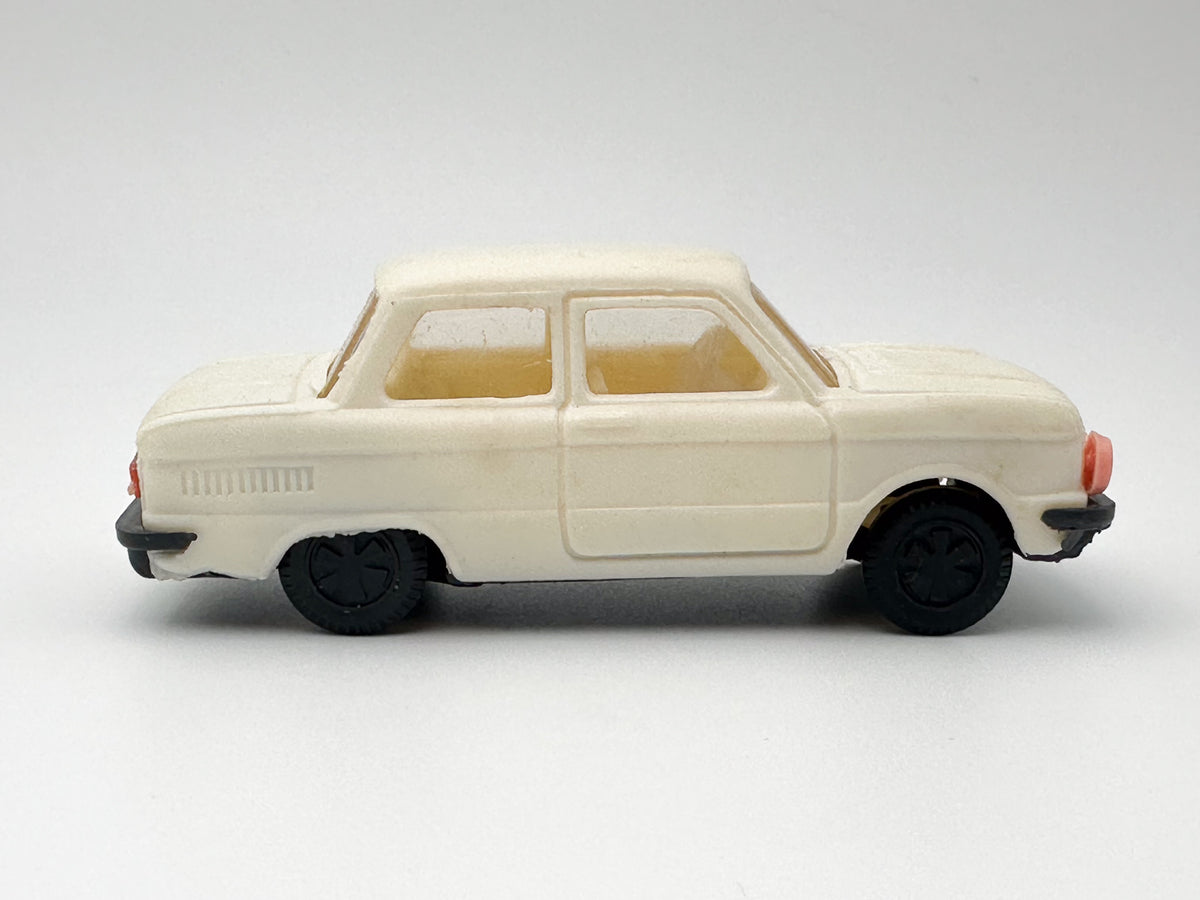 Vintage ZAZ-968 Zaporozhets Toy Car | USSR Plastic Collectible Miniature