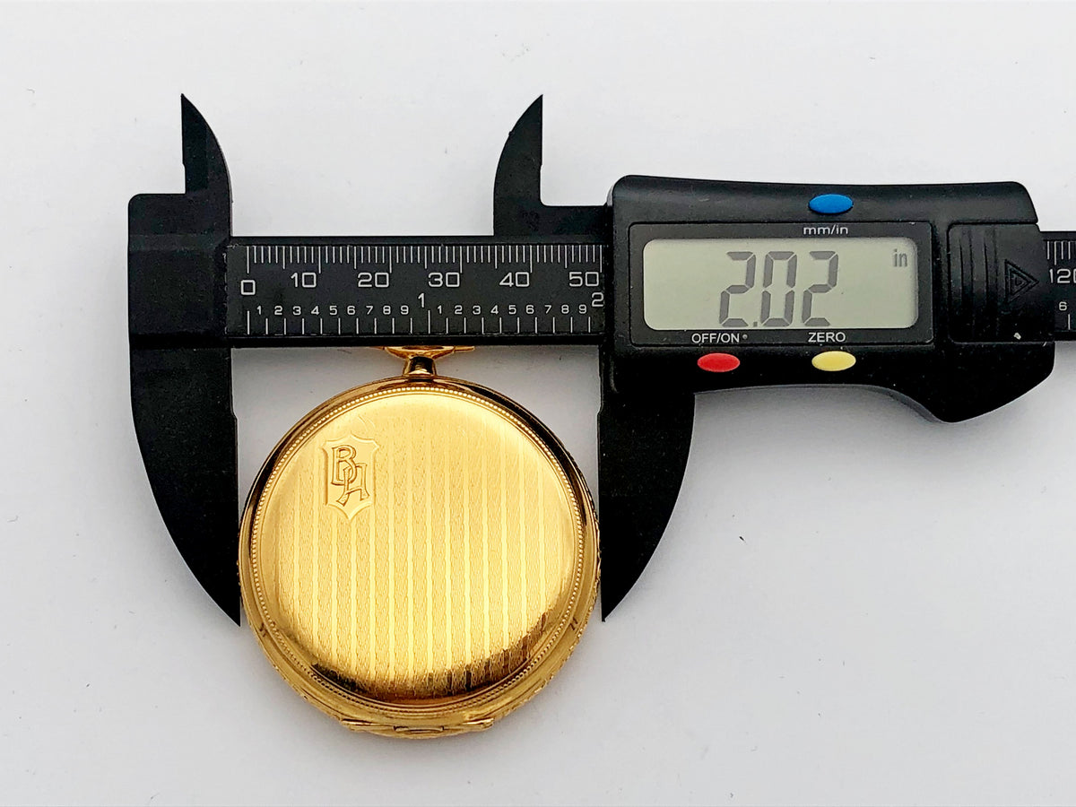 Antique Tegra Chronometre Swiss Pocket Watch | Gold Plated Mechanical Watch