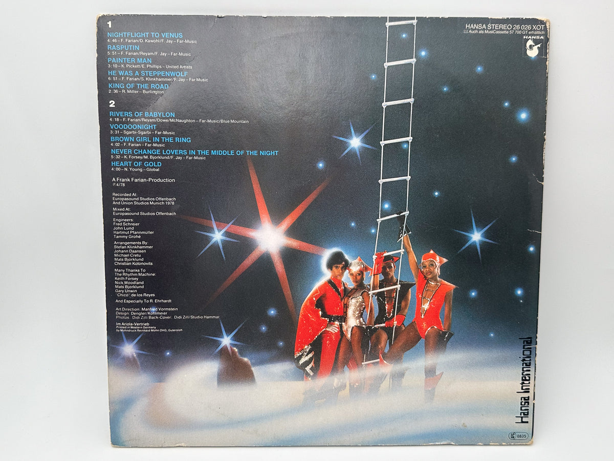 Boney M. - Nightflight To Venus (LP, Vinyl, 1978) Hansa International Original Pressing