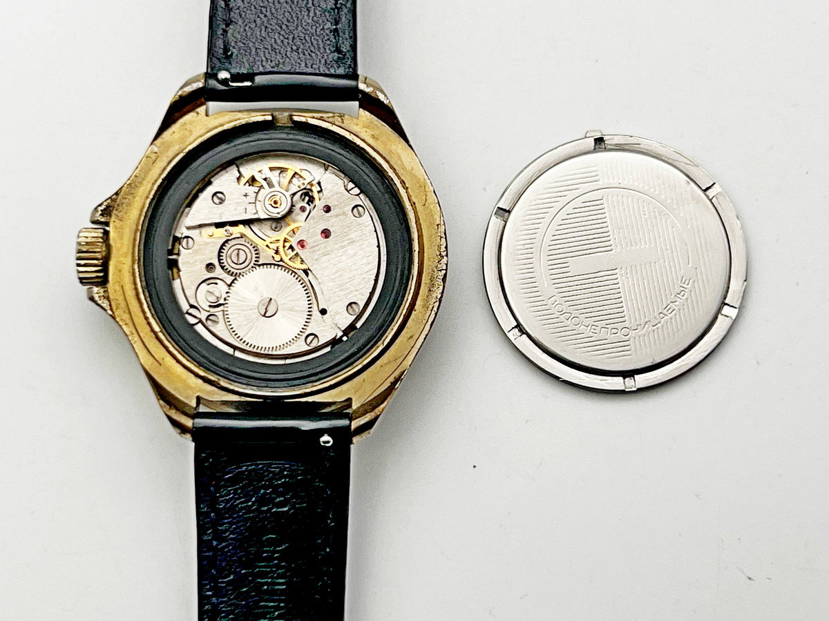 Vintage WOSTOK 2414 Komandirskie Tank Mechanical Watch | Vostok Post-USSR Watch