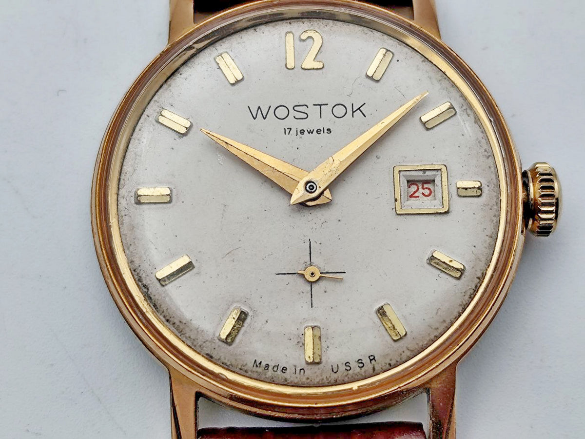 Vintage WOSTOK 2605 AU 20 Soviet Mechanical Wristwatch | Vostok USSR Watch