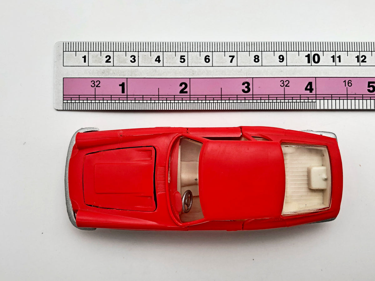 Vintage Maserati Mistral Coupe Model Car with Box | USSR 1:43 Scale Diecast Collectible Remake
