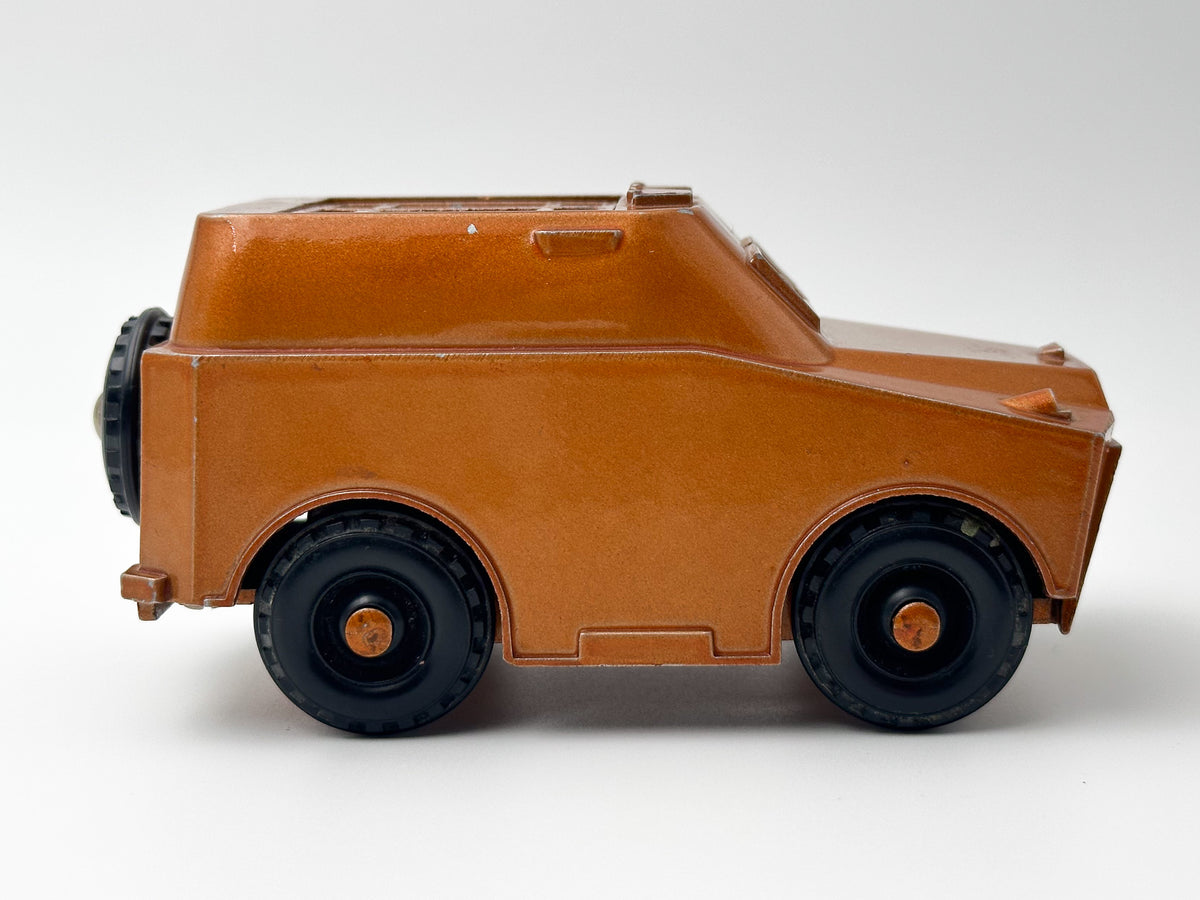 Rare Vintage Soviet Rocket Launcher Armored Car | USSR Diecast Military Toy with 2 Firing Missiles
