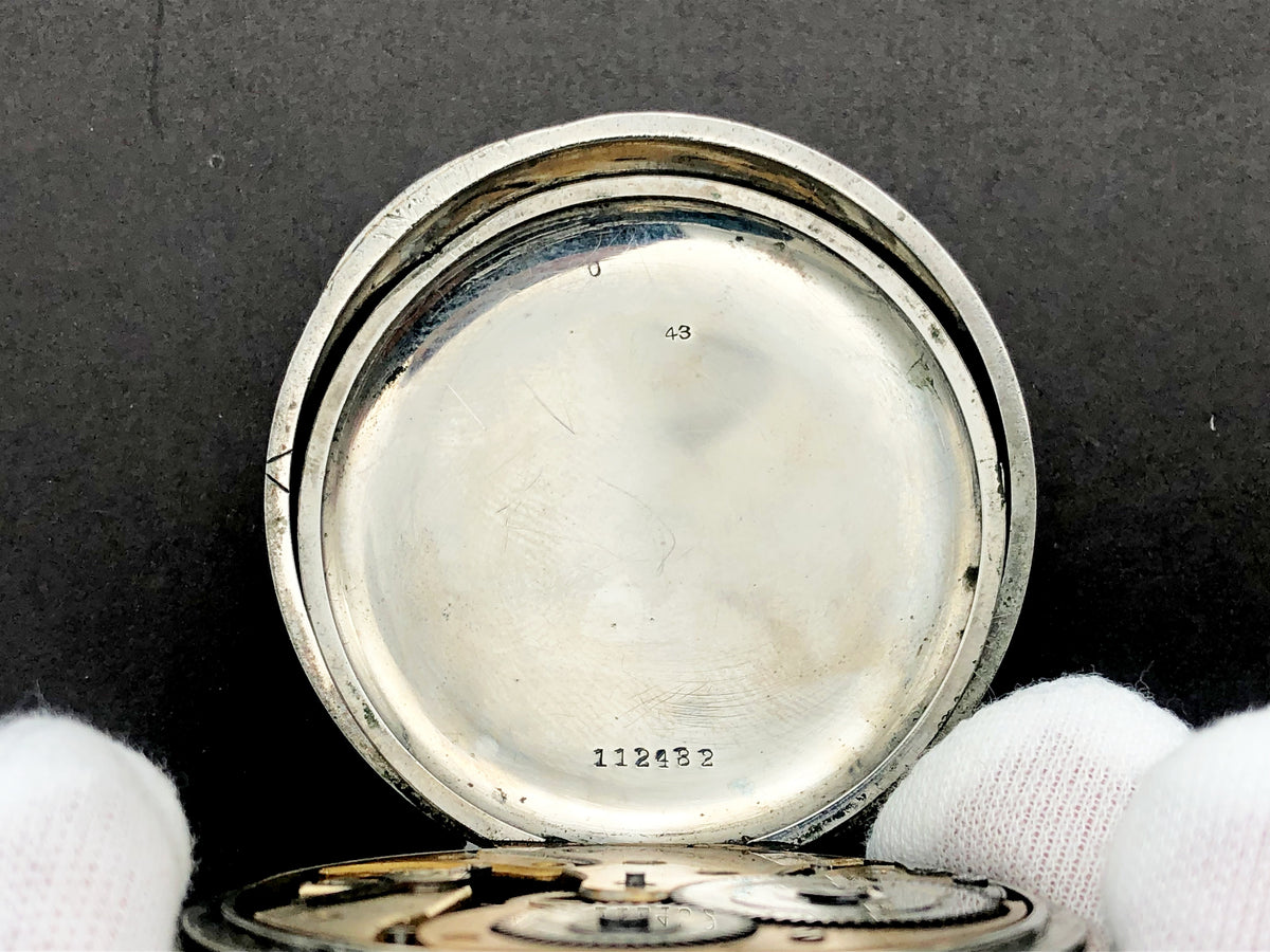 Rare Antique Pavel Buhre Chronograph Pocket Watch Imperial Russia c.1901