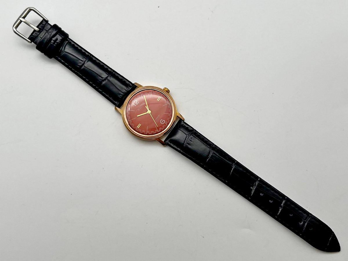Vintage WOSTOK 2409 AU 20 Gilt Soviet Mechanical Wristwatch | Vostok USSR Watch