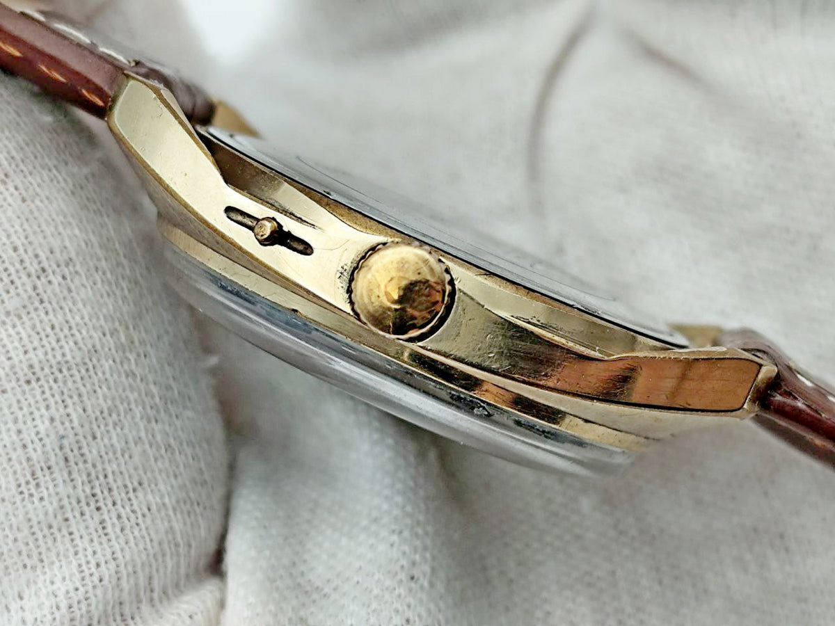 Vintage SLAVA 2428 AU10 Soviet Mechanical Watch | Gilding  Wristwatch USSR Watch