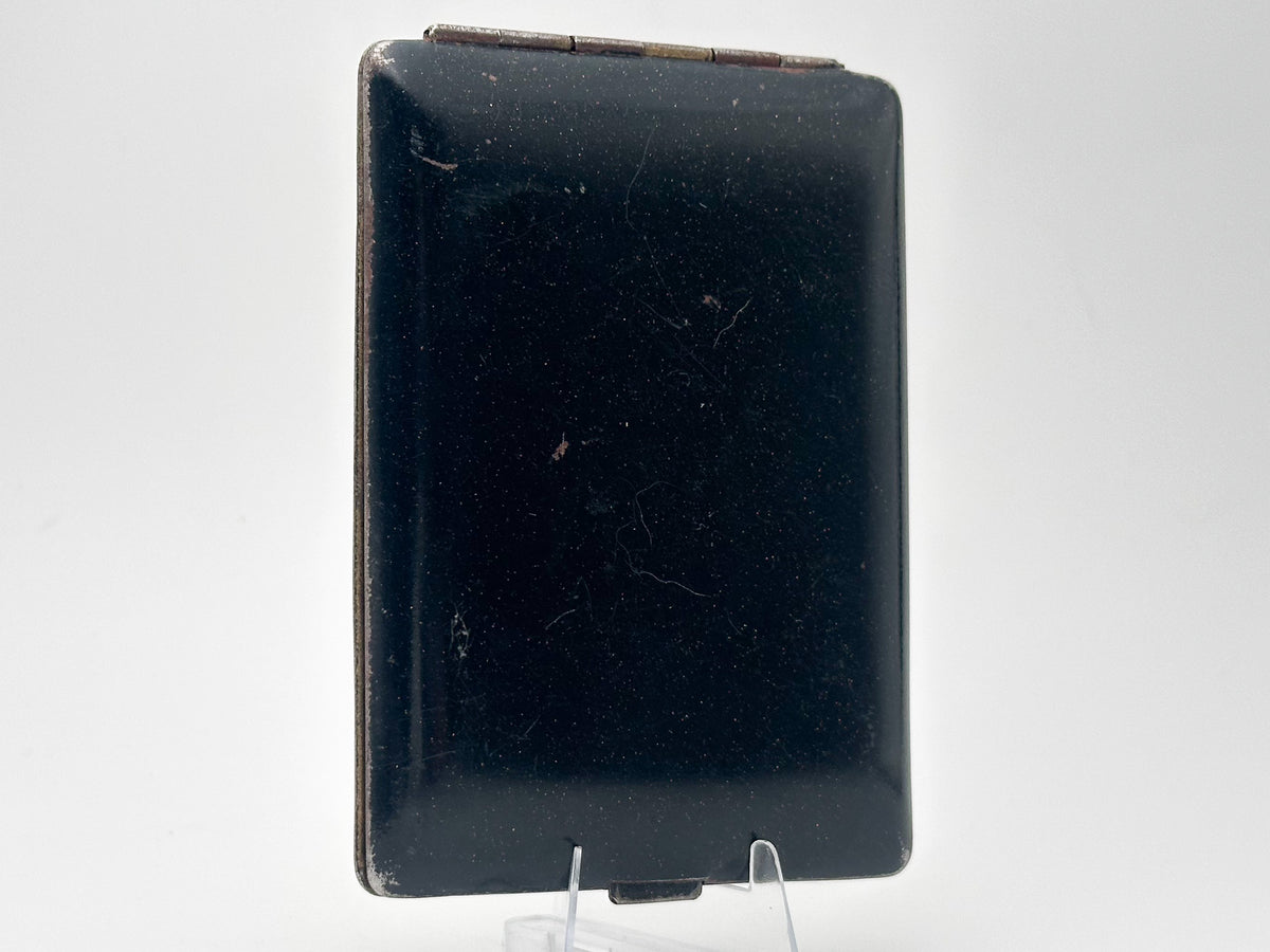 Vintage "Tallinn Viru Varav" Soviet Cigarette Case | Estonia Viru Gate Souvenir Metal Tobacciana Travel Collectible