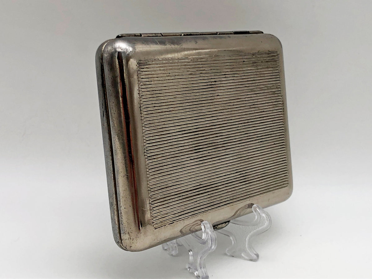 Vintage Berezinsky Reserve Moose Cigarette Case | Belorussian BSSR Wildlife Pocket Box Soviet Tobacciana USSR