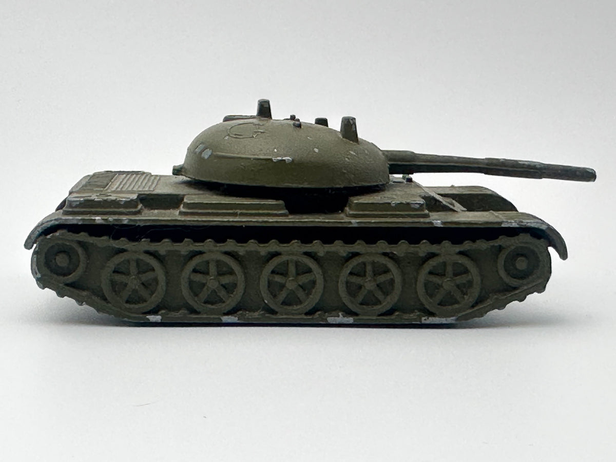 Vintage Soviet T-54 T-55 Toy Tank | USSR 1/43 Scale Military Model