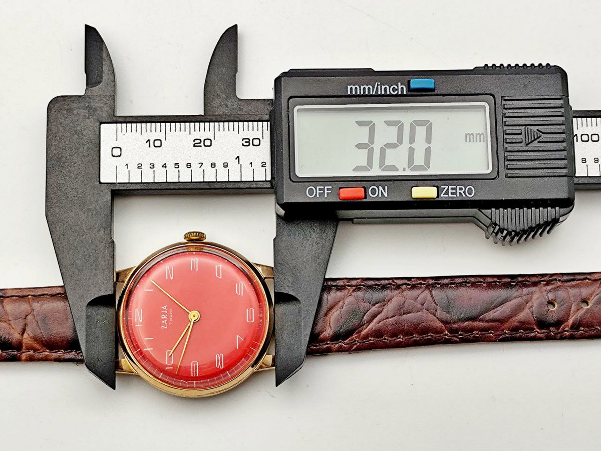 Vintage Zarya AU Soviet Mechanical Watch | Gilding Wristwatch USSR Watch