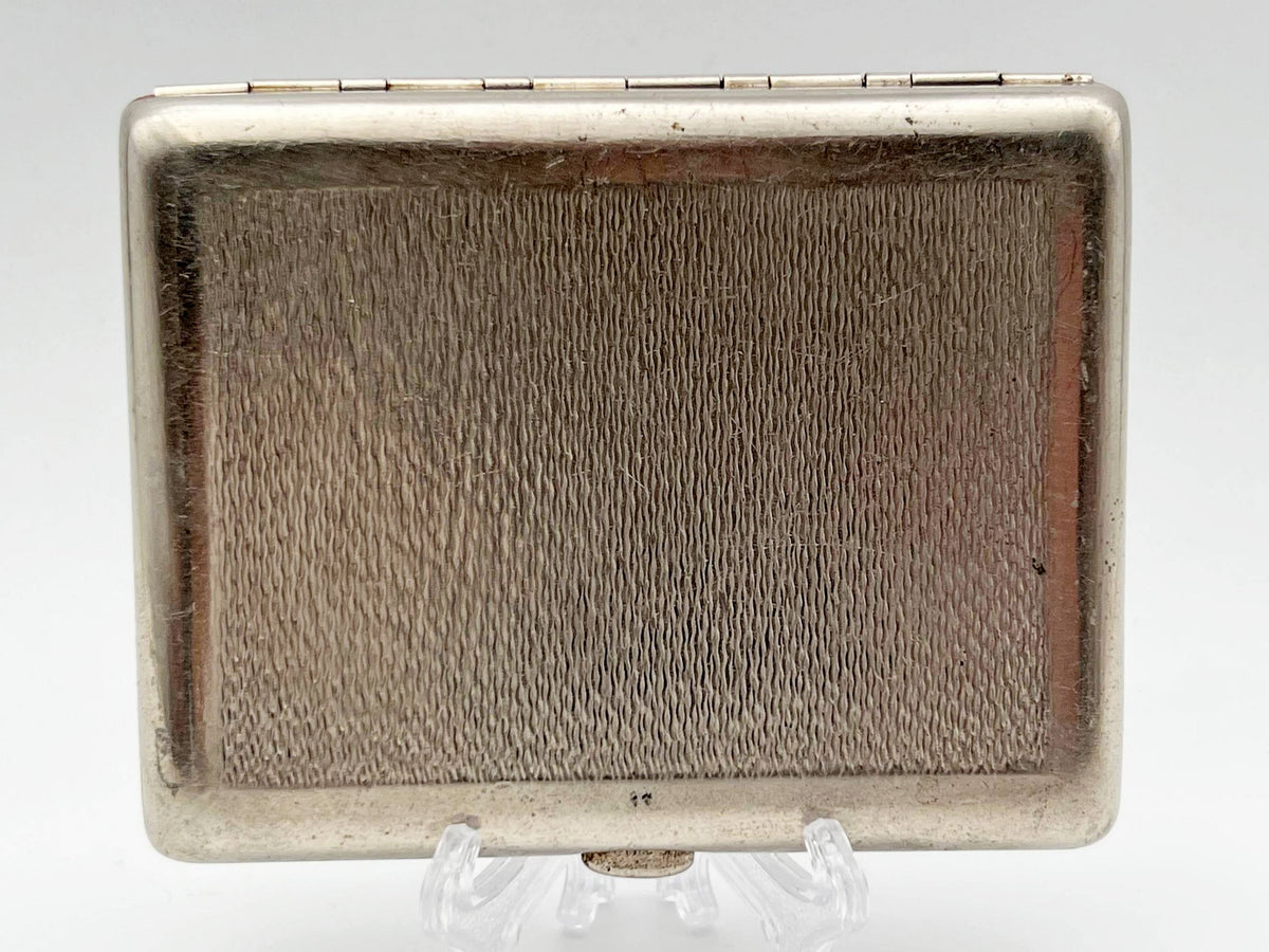 Vintage Leningrad Admiralty Cigarette Case | Saint Petersburg Pocket Box Soviet Tobacciana USSR