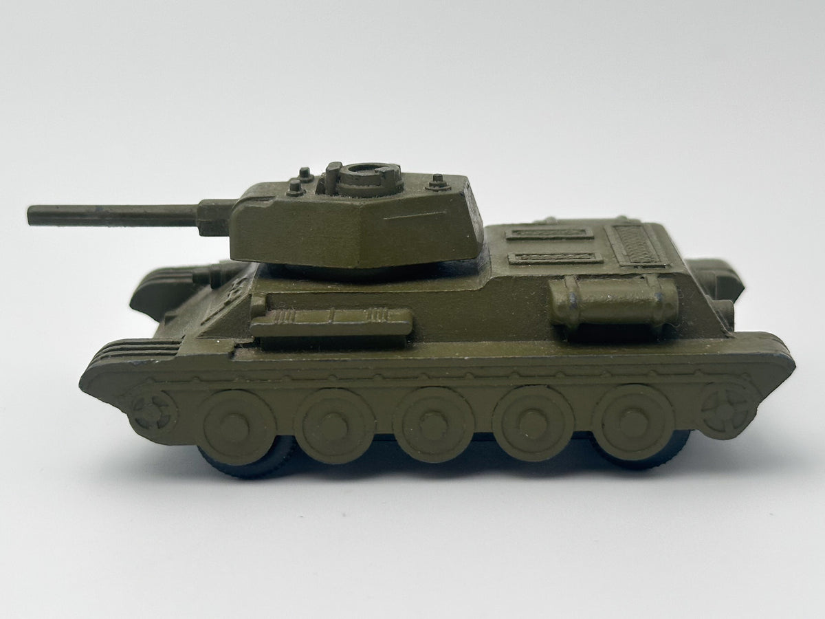 Vintage Soviet T-34 Toy Tank | USSR Diecast Military Armored Vehicle Collectible