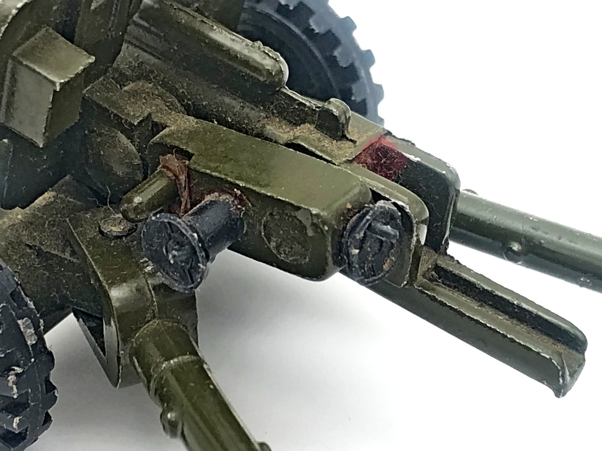 Vintage Soviet Diecast Metal 100mm Anti-Tank Field Gun BS-3 Toy Model USSR 1:43 | Arsenal Plant Leningrad